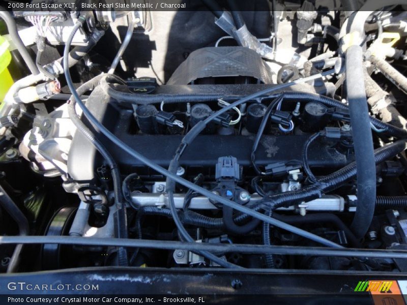 Black Pearl Slate Metallic / Charcoal 2008 Ford Escape XLT