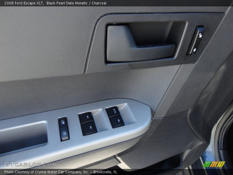 Black Pearl Slate Metallic / Charcoal 2008 Ford Escape XLT
