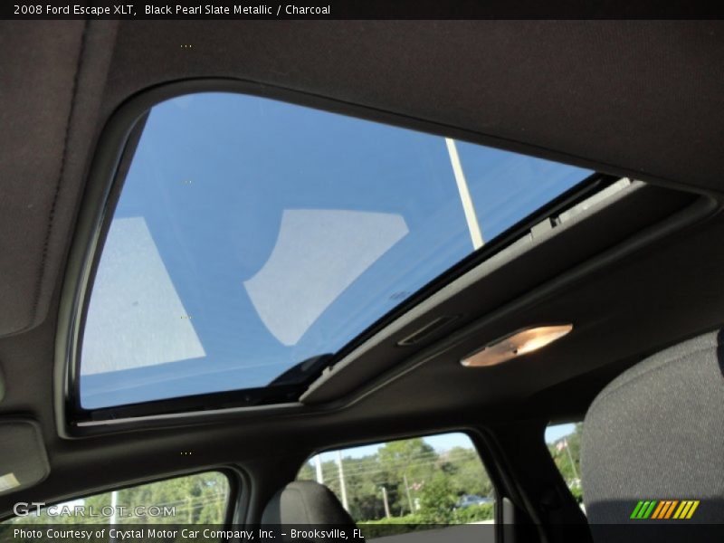 Black Pearl Slate Metallic / Charcoal 2008 Ford Escape XLT