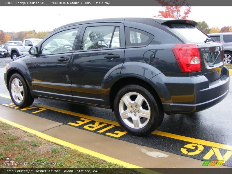 Steel Blue Metallic / Dark Slate Gray 2008 Dodge Caliber SXT