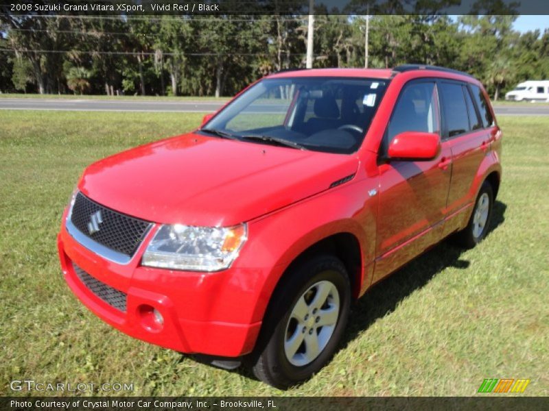 Vivid Red / Black 2008 Suzuki Grand Vitara XSport