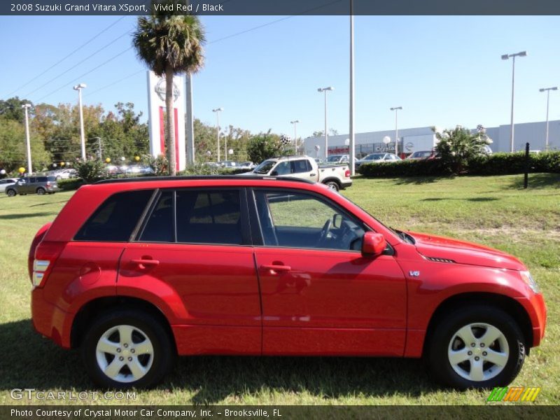 Vivid Red / Black 2008 Suzuki Grand Vitara XSport
