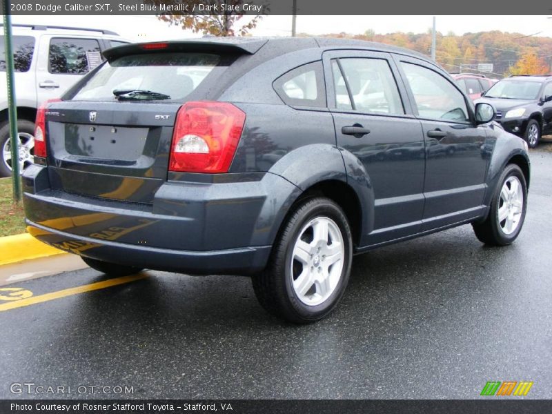 Steel Blue Metallic / Dark Slate Gray 2008 Dodge Caliber SXT