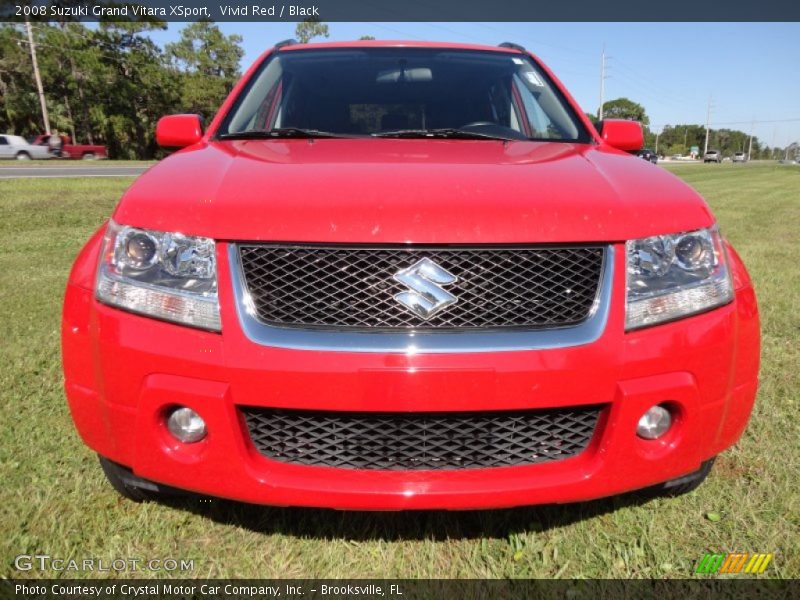 Vivid Red / Black 2008 Suzuki Grand Vitara XSport