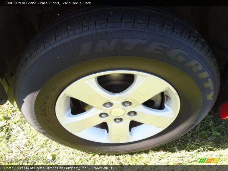 Vivid Red / Black 2008 Suzuki Grand Vitara XSport
