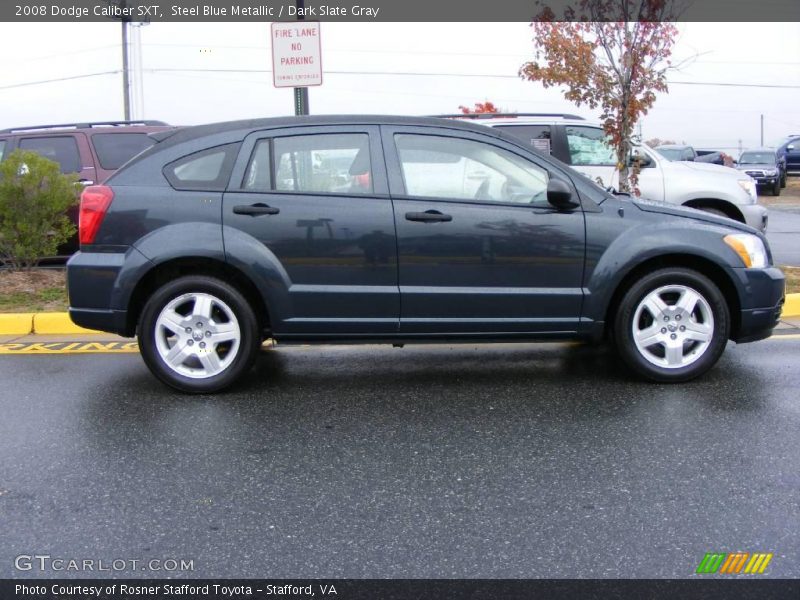 Steel Blue Metallic / Dark Slate Gray 2008 Dodge Caliber SXT