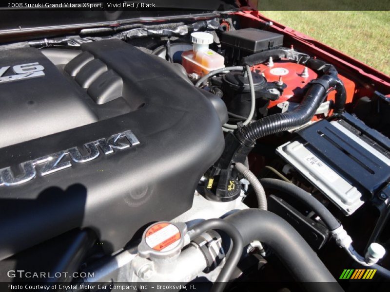 Vivid Red / Black 2008 Suzuki Grand Vitara XSport