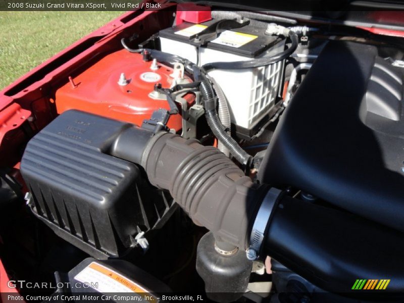 Vivid Red / Black 2008 Suzuki Grand Vitara XSport