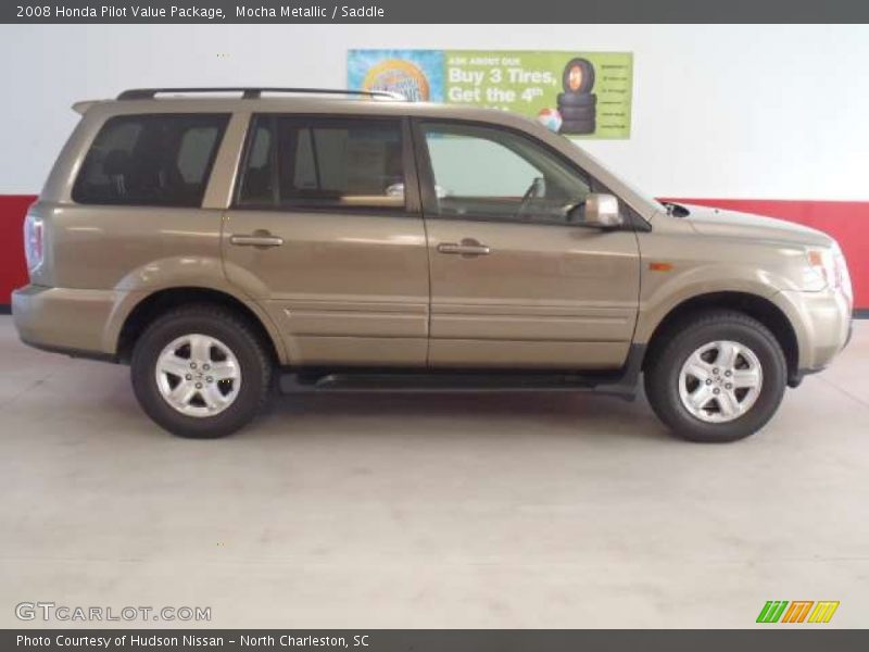Mocha Metallic / Saddle 2008 Honda Pilot Value Package