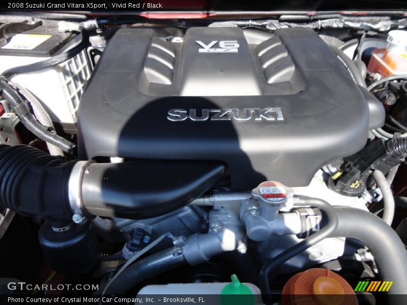 Vivid Red / Black 2008 Suzuki Grand Vitara XSport
