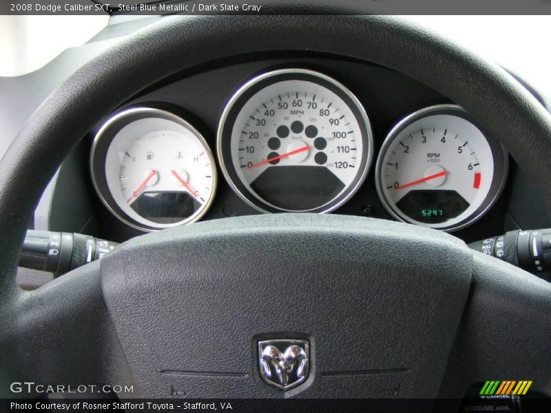 Steel Blue Metallic / Dark Slate Gray 2008 Dodge Caliber SXT