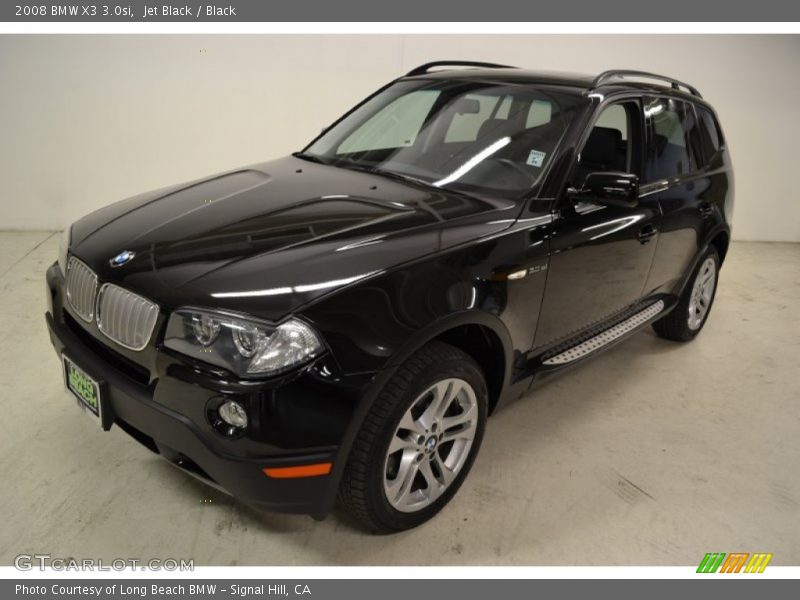 Jet Black / Black 2008 BMW X3 3.0si