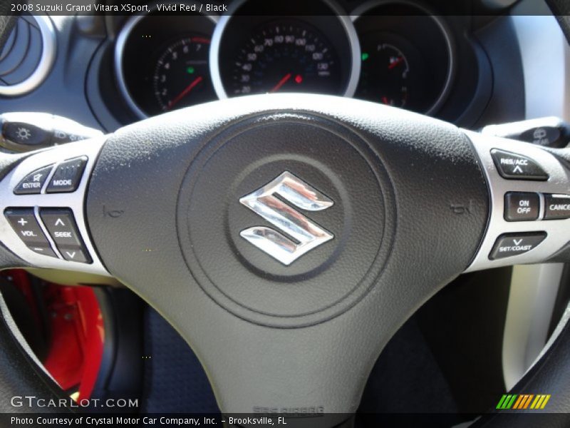 Vivid Red / Black 2008 Suzuki Grand Vitara XSport