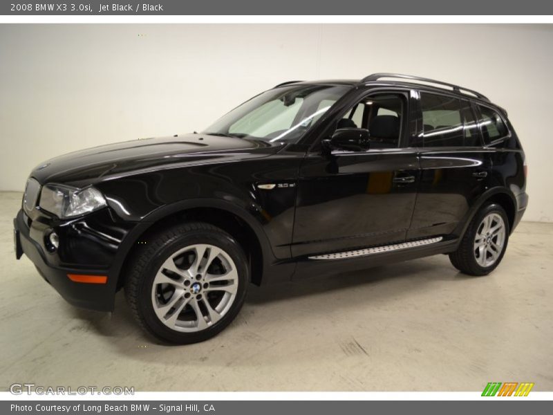 Jet Black / Black 2008 BMW X3 3.0si