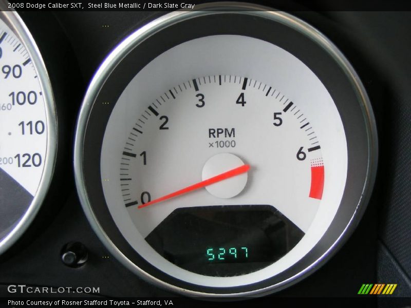 Steel Blue Metallic / Dark Slate Gray 2008 Dodge Caliber SXT