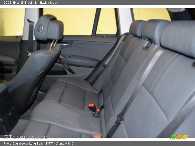 Jet Black / Black 2008 BMW X3 3.0si