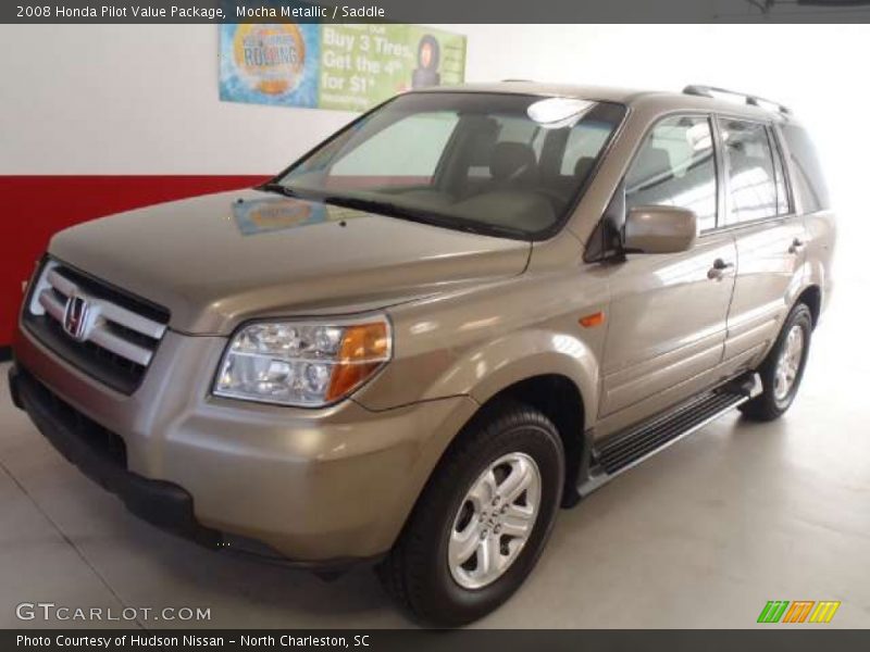 Mocha Metallic / Saddle 2008 Honda Pilot Value Package