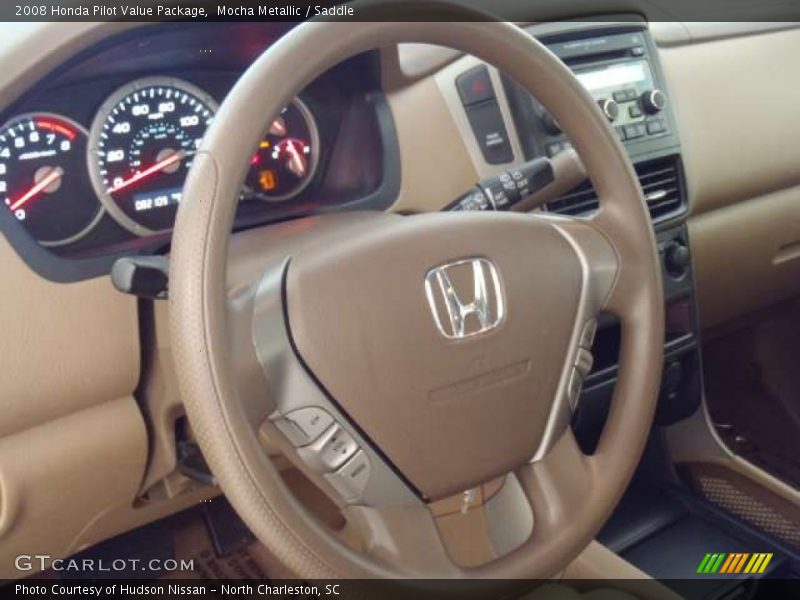 Mocha Metallic / Saddle 2008 Honda Pilot Value Package