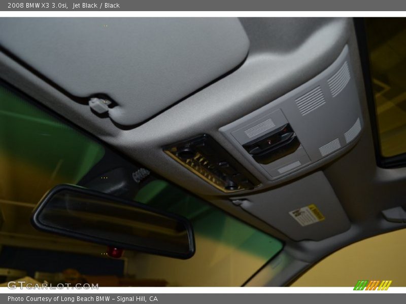 Jet Black / Black 2008 BMW X3 3.0si
