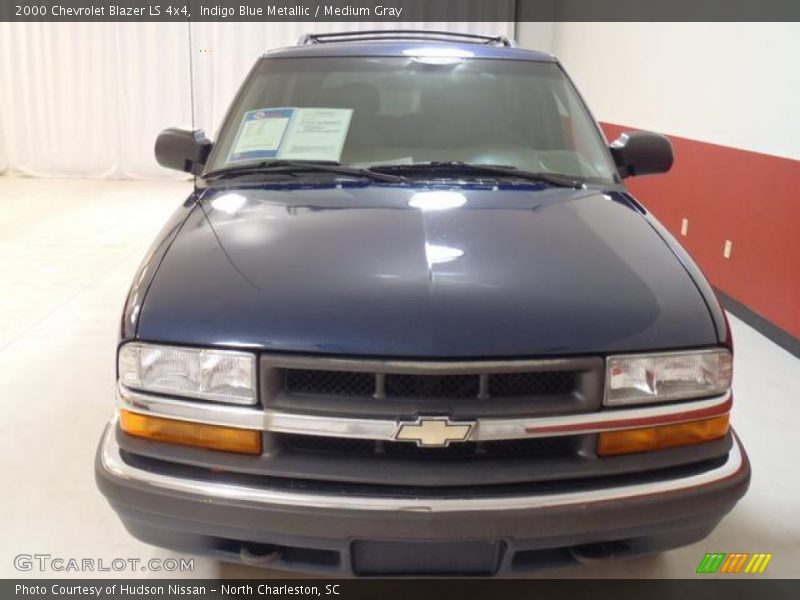 Indigo Blue Metallic / Medium Gray 2000 Chevrolet Blazer LS 4x4