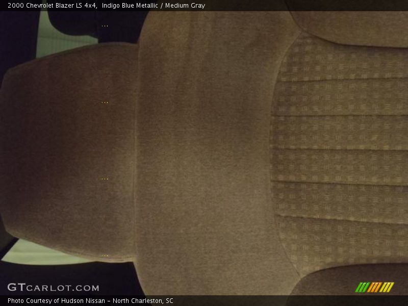 Indigo Blue Metallic / Medium Gray 2000 Chevrolet Blazer LS 4x4