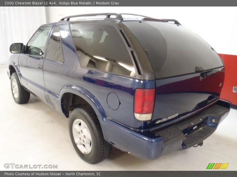 Indigo Blue Metallic / Medium Gray 2000 Chevrolet Blazer LS 4x4