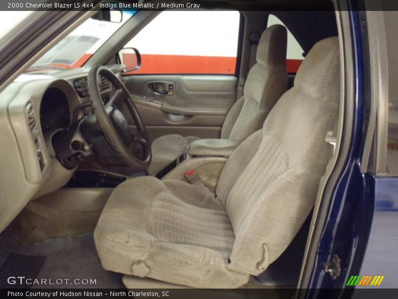Indigo Blue Metallic / Medium Gray 2000 Chevrolet Blazer LS 4x4