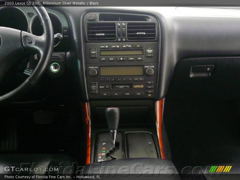 Millennium Silver Metallic / Black 2003 Lexus GS 300