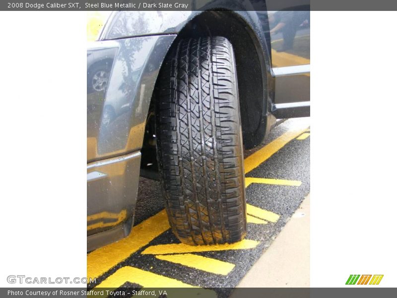 Steel Blue Metallic / Dark Slate Gray 2008 Dodge Caliber SXT