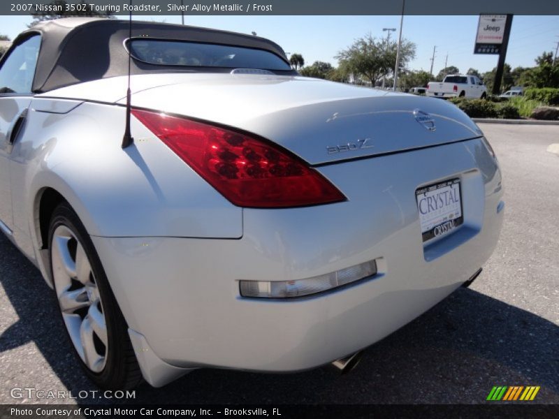 Silver Alloy Metallic / Frost 2007 Nissan 350Z Touring Roadster
