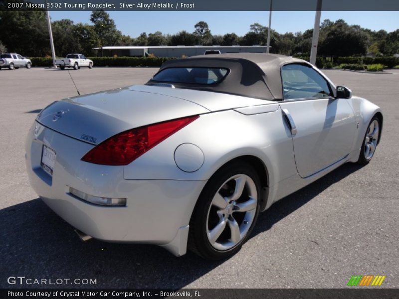 Silver Alloy Metallic / Frost 2007 Nissan 350Z Touring Roadster