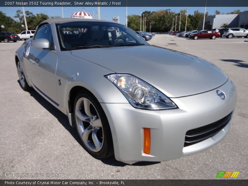 Silver Alloy Metallic / Frost 2007 Nissan 350Z Touring Roadster