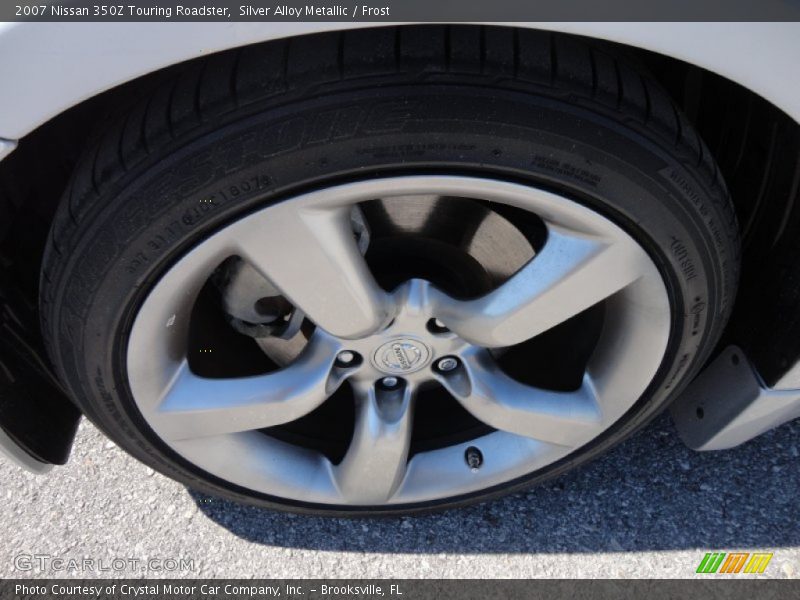 Silver Alloy Metallic / Frost 2007 Nissan 350Z Touring Roadster