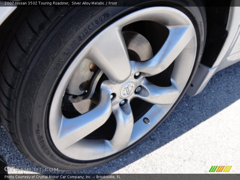 Silver Alloy Metallic / Frost 2007 Nissan 350Z Touring Roadster