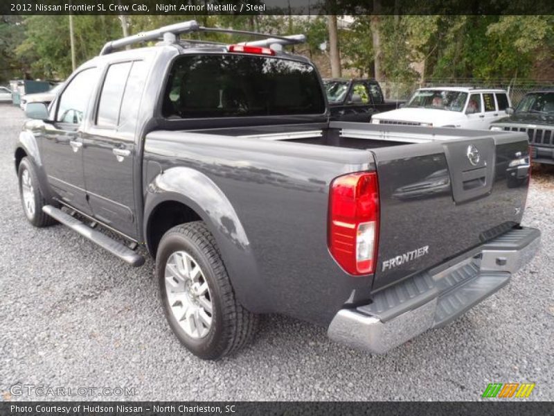 Night Armor Metallic / Steel 2012 Nissan Frontier SL Crew Cab