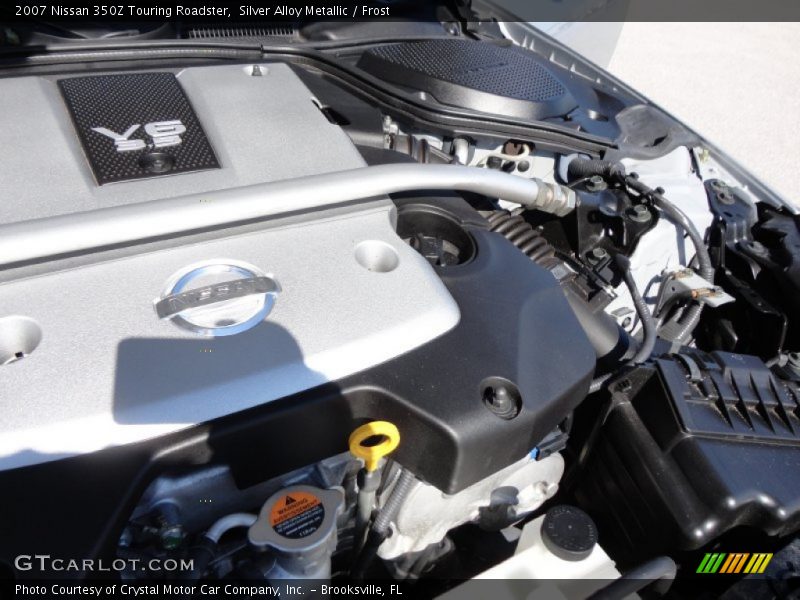 Silver Alloy Metallic / Frost 2007 Nissan 350Z Touring Roadster