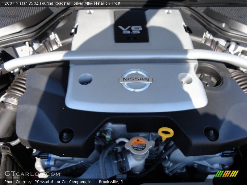 Silver Alloy Metallic / Frost 2007 Nissan 350Z Touring Roadster