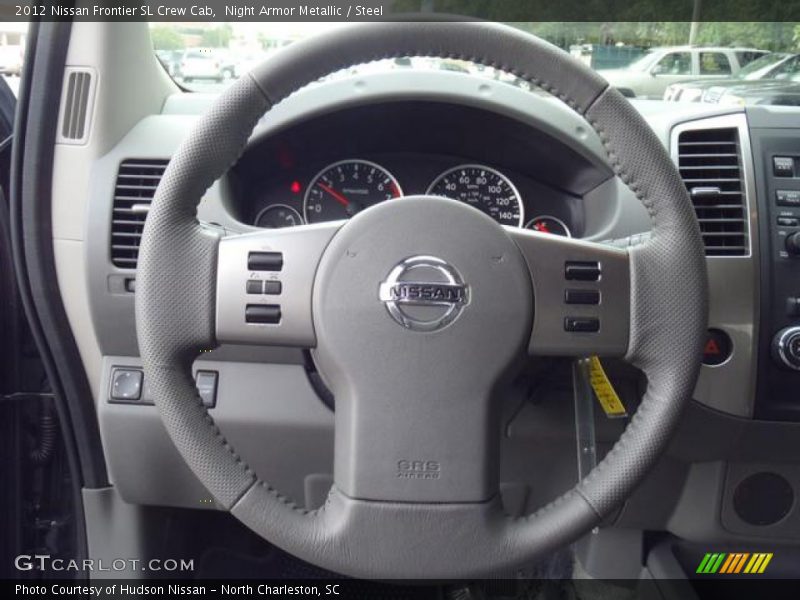  2012 Frontier SL Crew Cab Steering Wheel