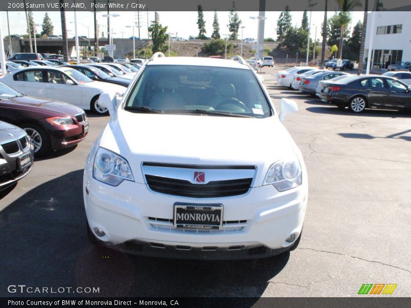 Polar White / Gray 2008 Saturn VUE XR AWD