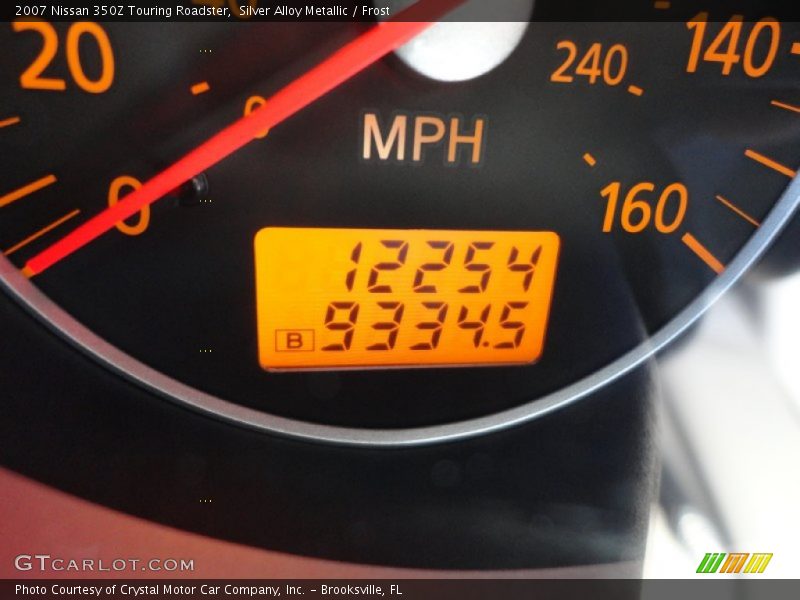 Silver Alloy Metallic / Frost 2007 Nissan 350Z Touring Roadster