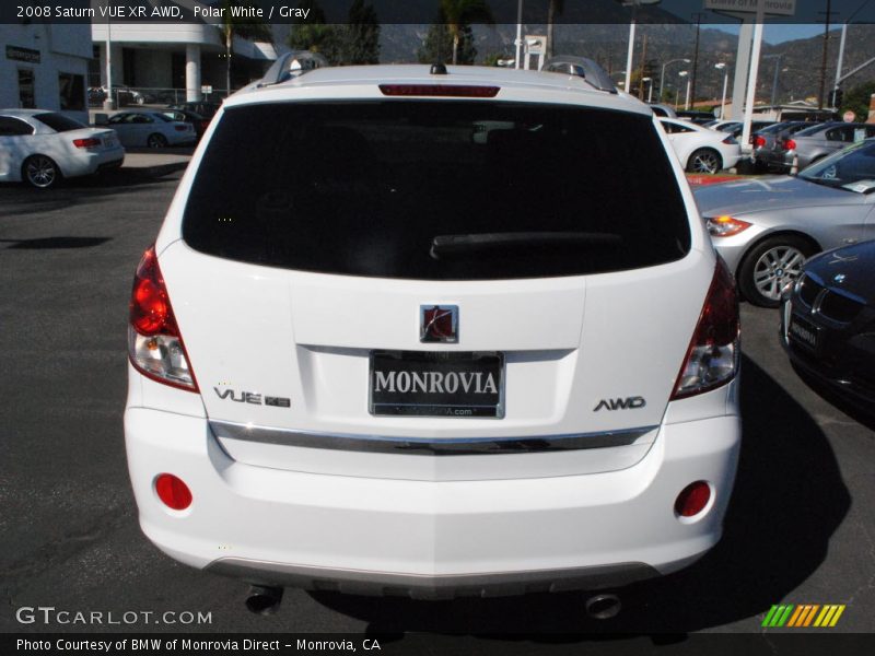 Polar White / Gray 2008 Saturn VUE XR AWD