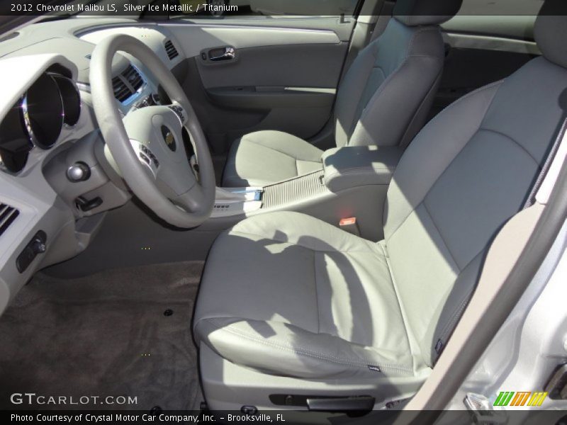Silver Ice Metallic / Titanium 2012 Chevrolet Malibu LS