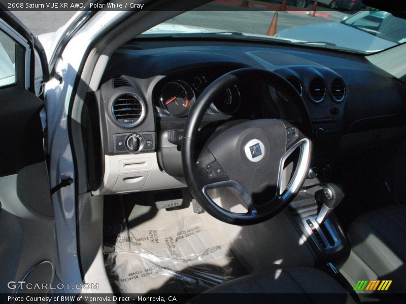 Polar White / Gray 2008 Saturn VUE XR AWD