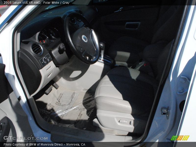 Polar White / Gray 2008 Saturn VUE XR AWD