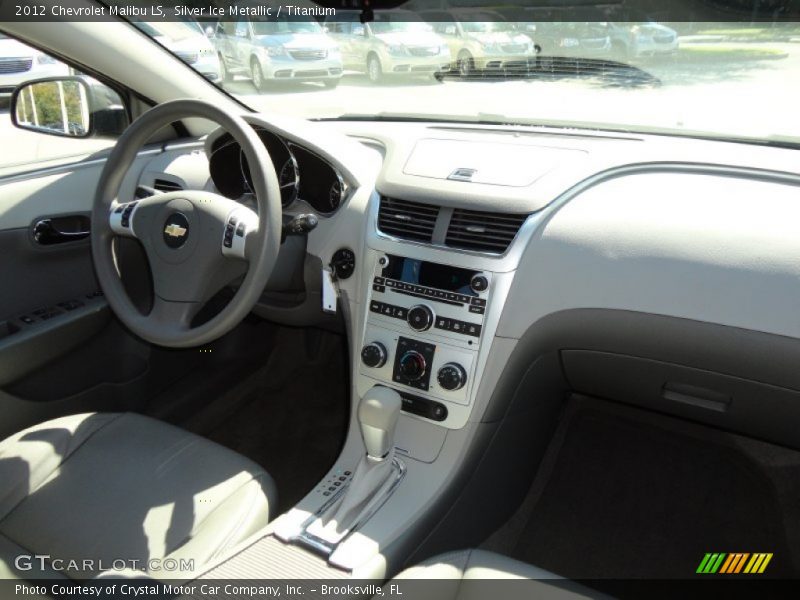 Silver Ice Metallic / Titanium 2012 Chevrolet Malibu LS