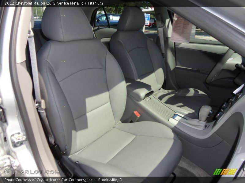 Silver Ice Metallic / Titanium 2012 Chevrolet Malibu LS