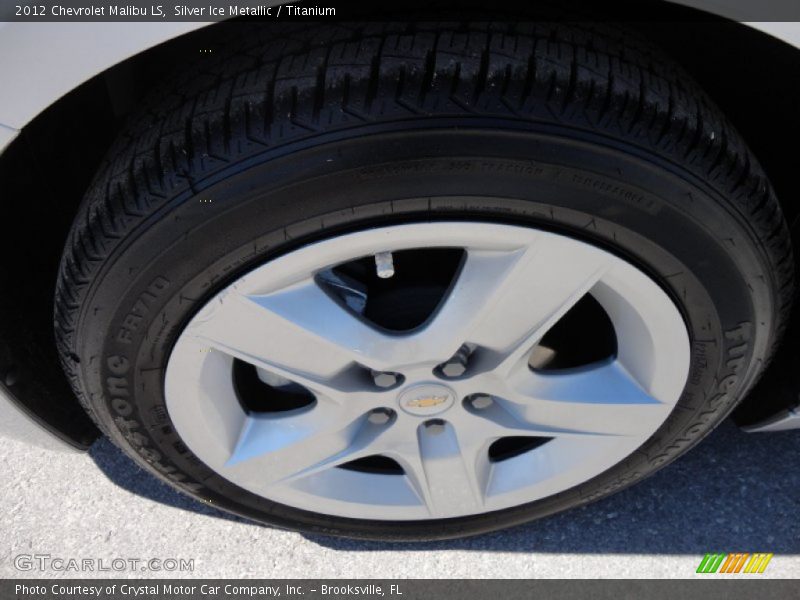 Silver Ice Metallic / Titanium 2012 Chevrolet Malibu LS