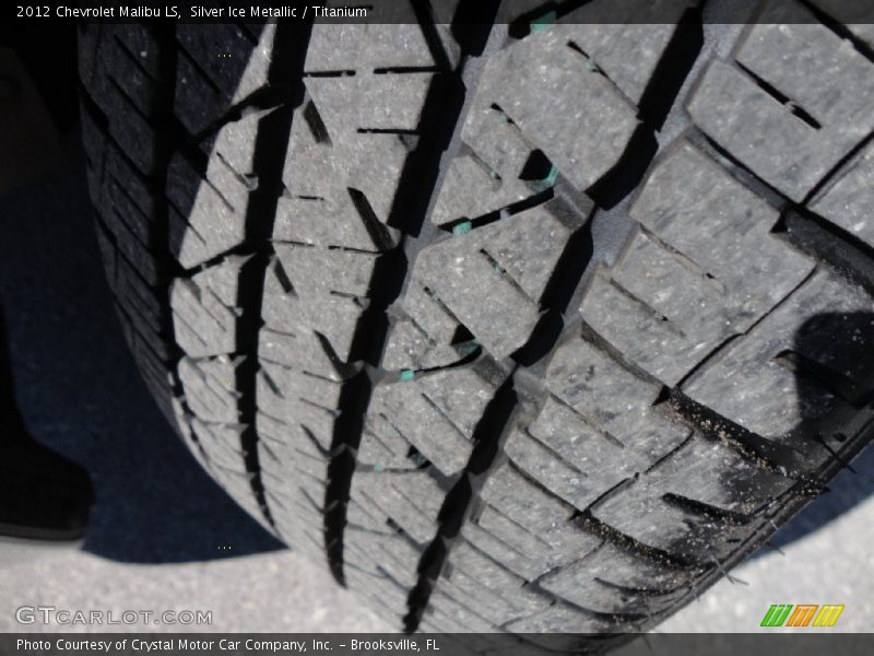 Silver Ice Metallic / Titanium 2012 Chevrolet Malibu LS