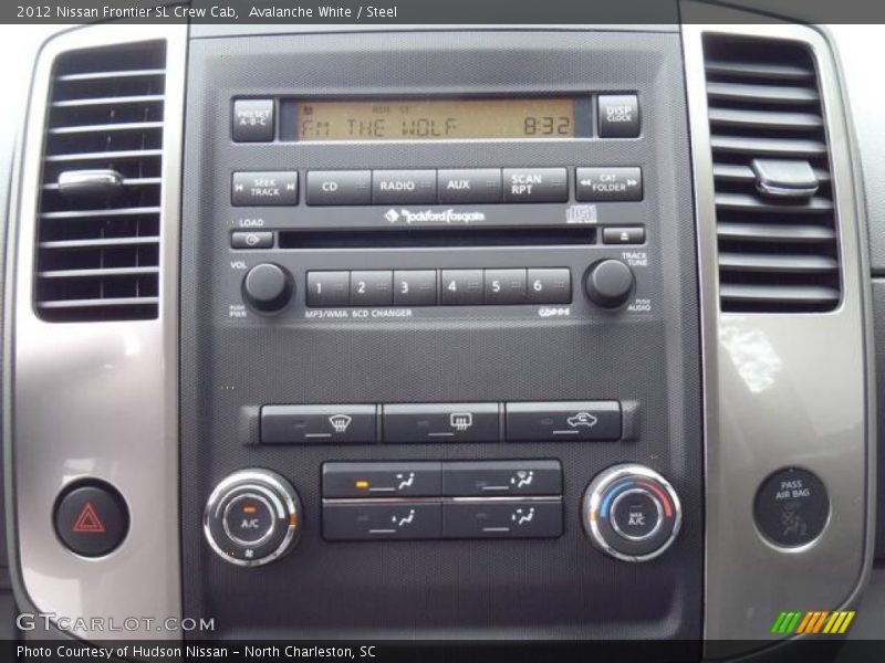 Controls of 2012 Frontier SL Crew Cab