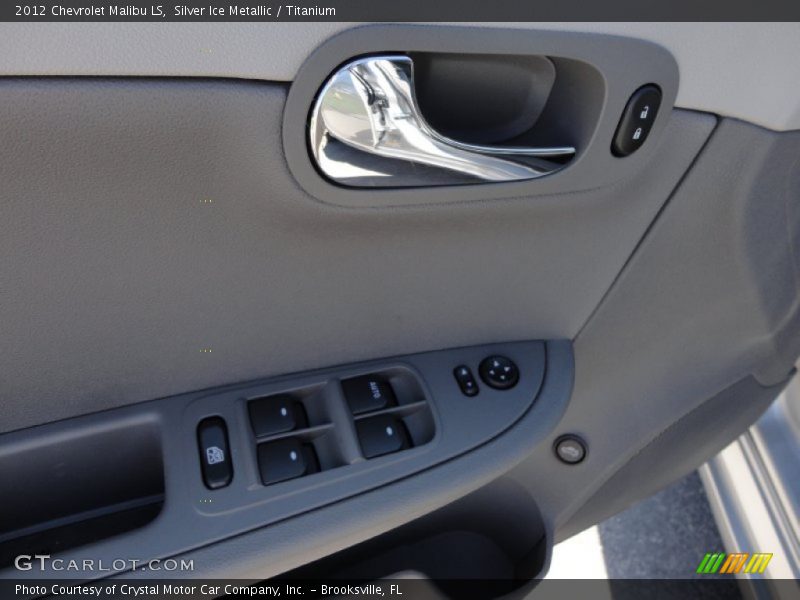 Silver Ice Metallic / Titanium 2012 Chevrolet Malibu LS